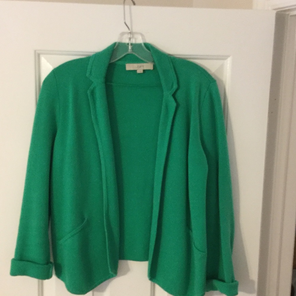 Open front cardigan style jacket